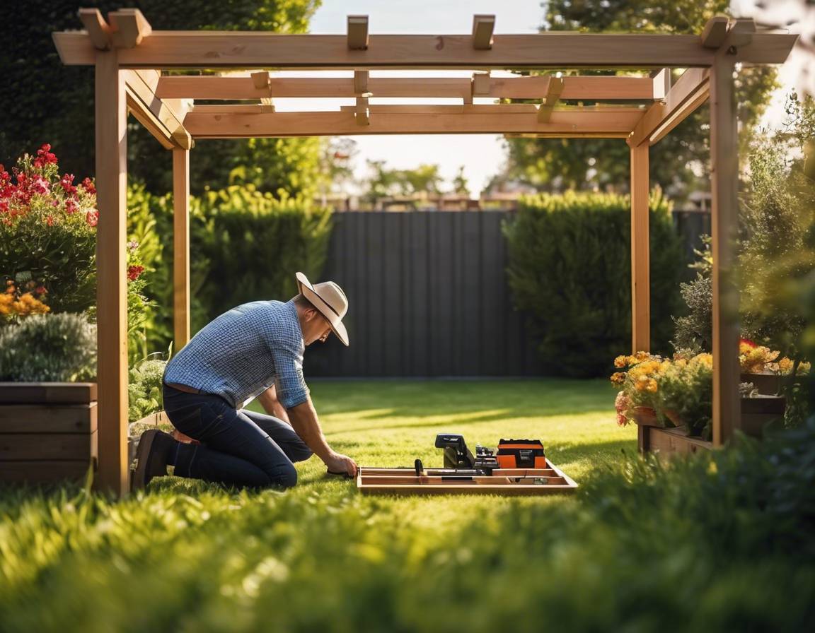 Jak prawidłowo zamontować pergolę w ogrodzie?